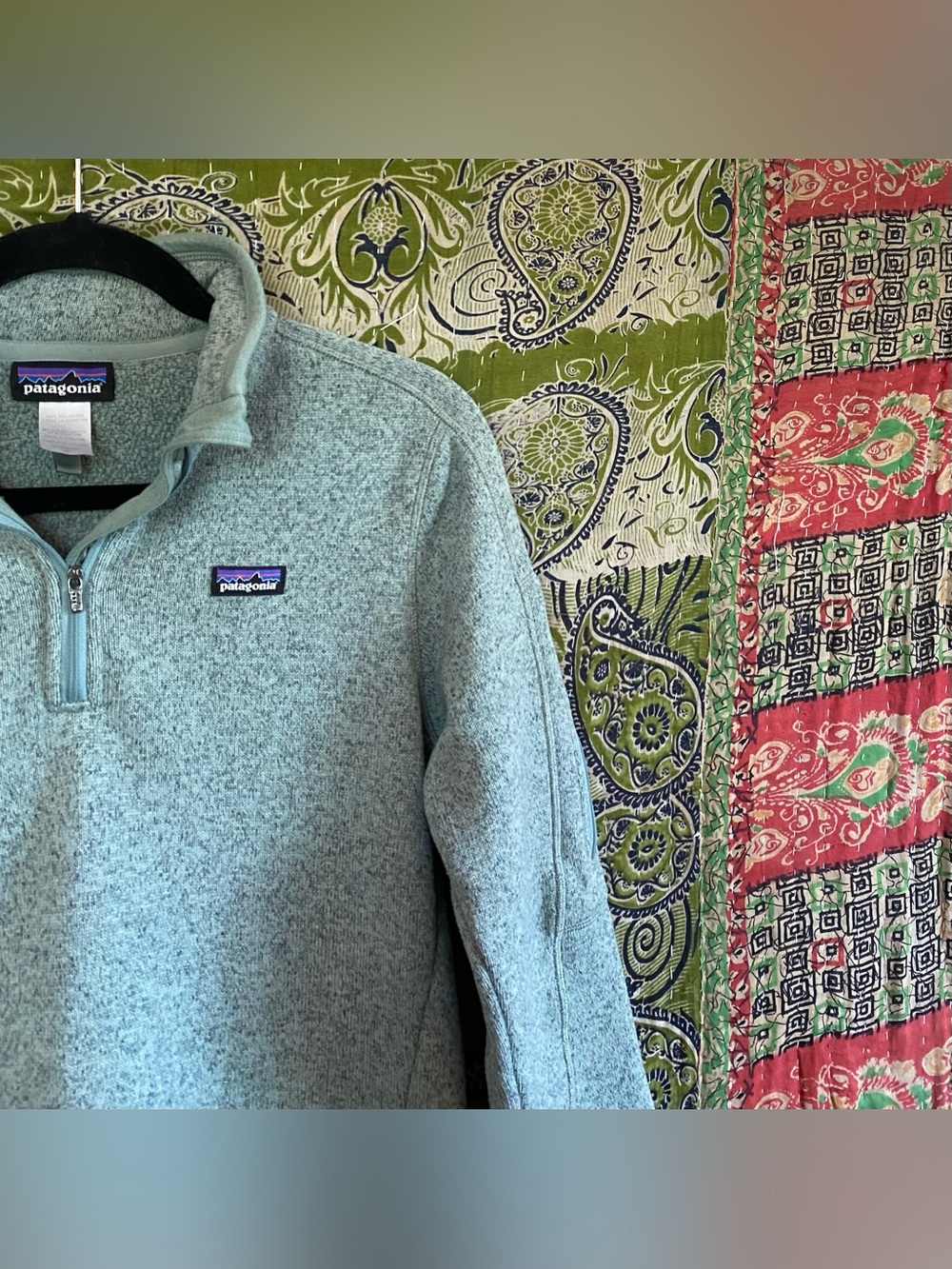 Patagonia Thin Ice Better Sweater 1/4 Zip Fleece Medium Gorpcore Outdoor - Picture 4 of 14